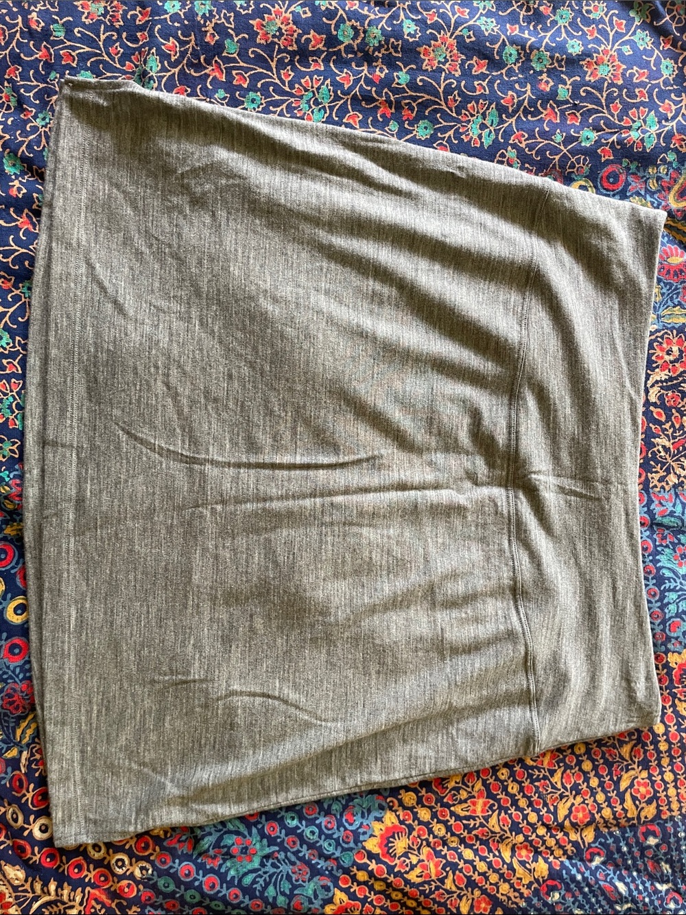 Woolx Heathered Gray Monroe Skirt XL - Picture 3 of 5